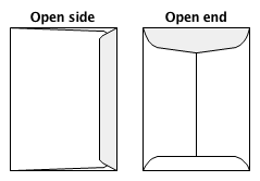 Open side and Open end